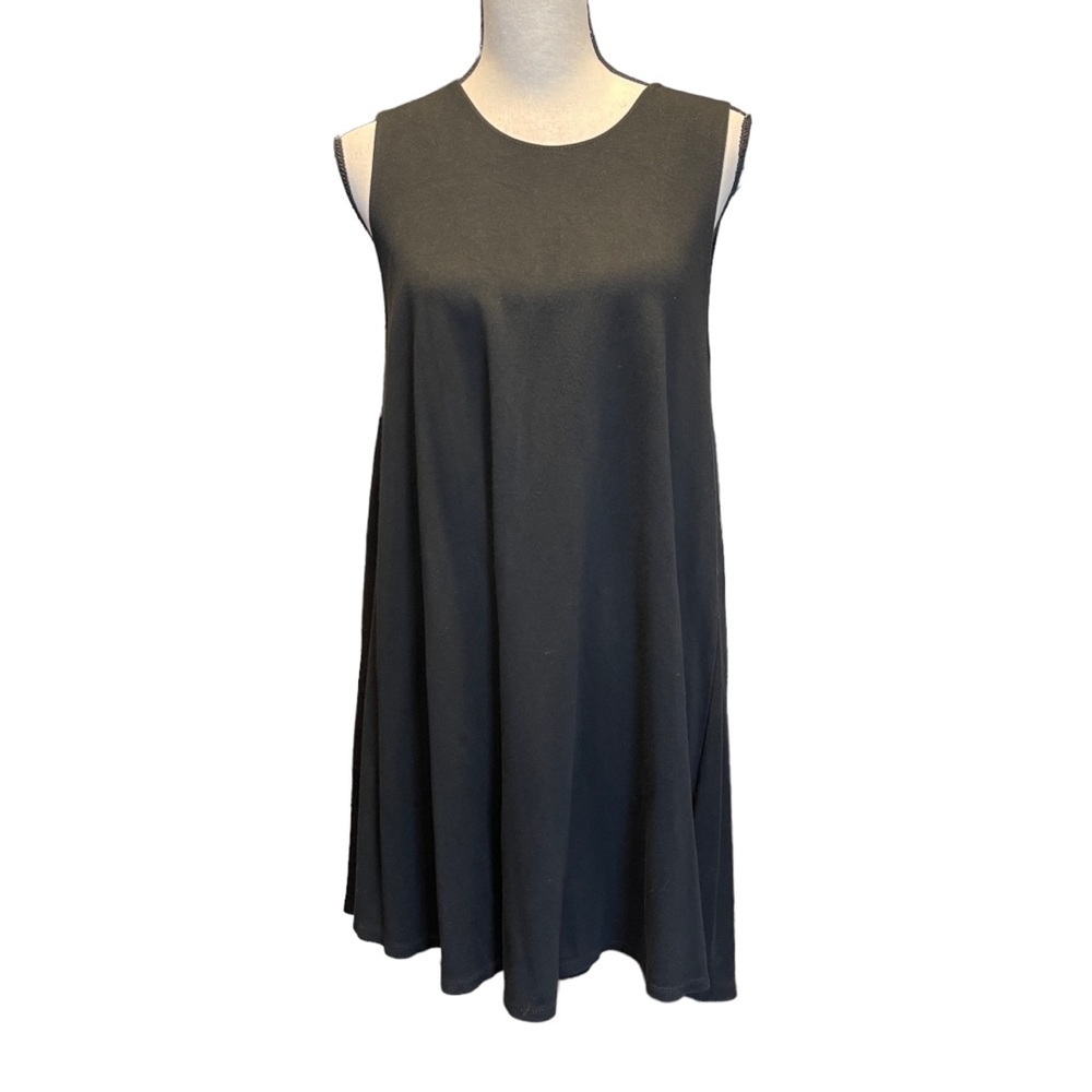 Brandy Melville Trapeze Alena Swing Dress in Black Women's One Size
